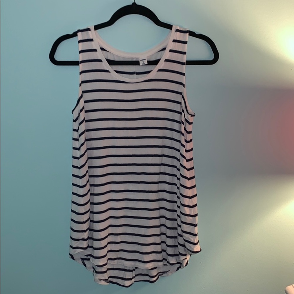 Old Navy striped tank top